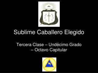 sublime caballero elegido