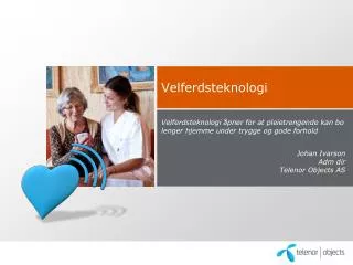 velferdsteknologi