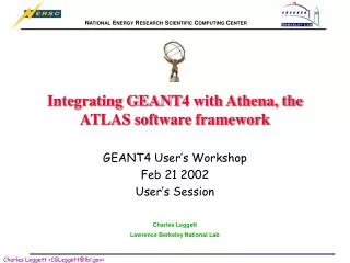 Integrating GEANT4 with Athena, the ATLAS software framework
