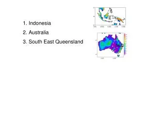 Indonesia Australia South East Queensland