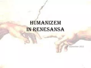 humanizem in renesansa