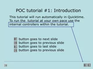 POC tutorial #1: Introduction
