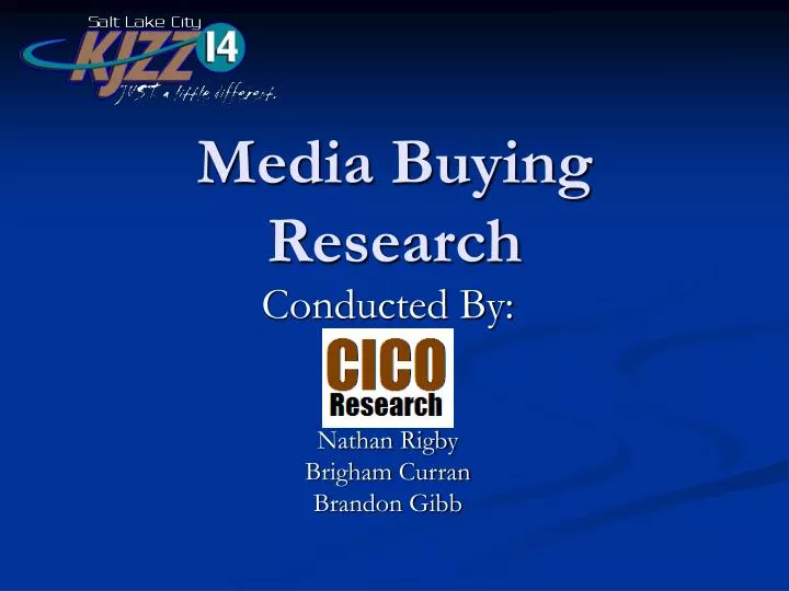 media buying research
