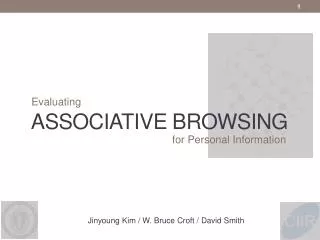 ASSOCIATIVE BROWSING