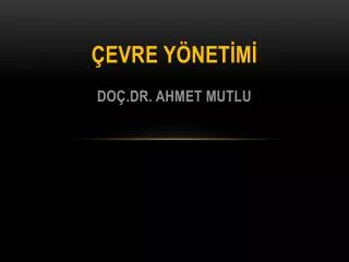 evre y net m do dr ahmet mutlu