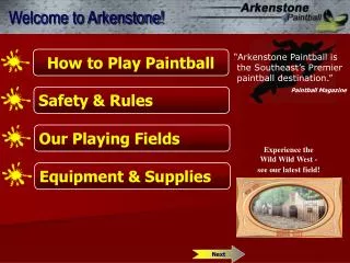 Welcome to Arkenstone!