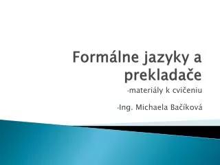 form lne jazyky a preklada e