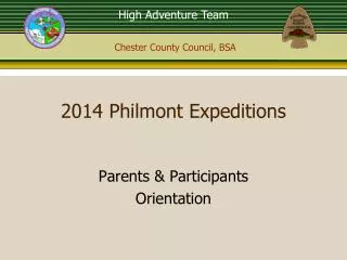2014 Philmont Expeditions