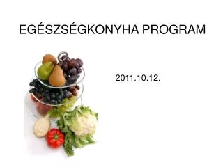 eg szs gkonyha program