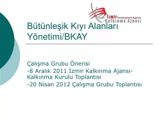 b t nle ik k y alanlar y netimi bkay