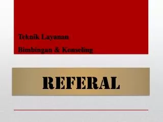 referal