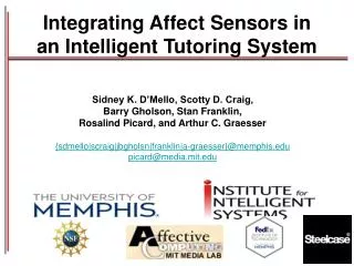 Integrating Affect Sensors in an Intelligent Tutoring System