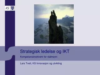 strategisk ledelse og ikt