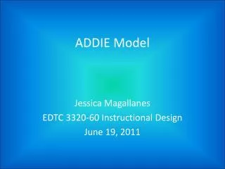 ADDIE Model