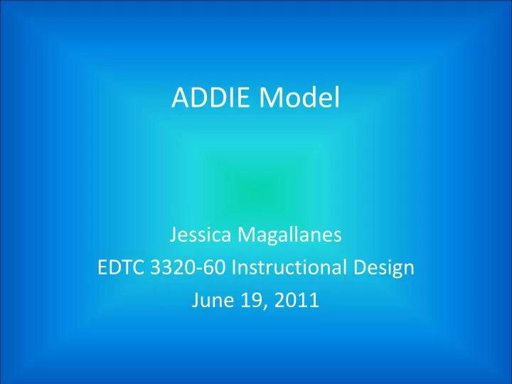 addie model