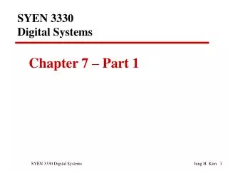 syen 3330 digital systems