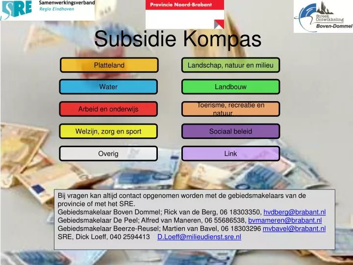 subsidie kompas
