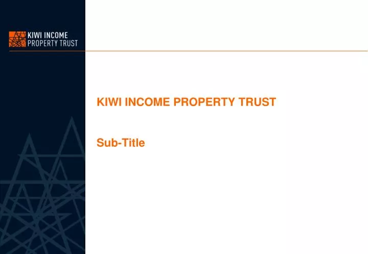 kiwi income property trust sub title
