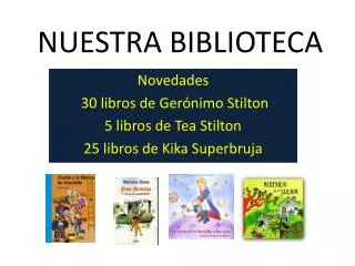 nuestra biblioteca