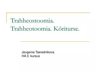 trahheostoomia trahheotoomia k riturse