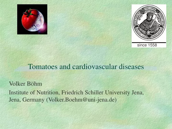 tomatoes and cardiovascular diseases