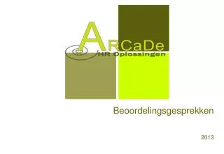 beoordelingsgesprekken