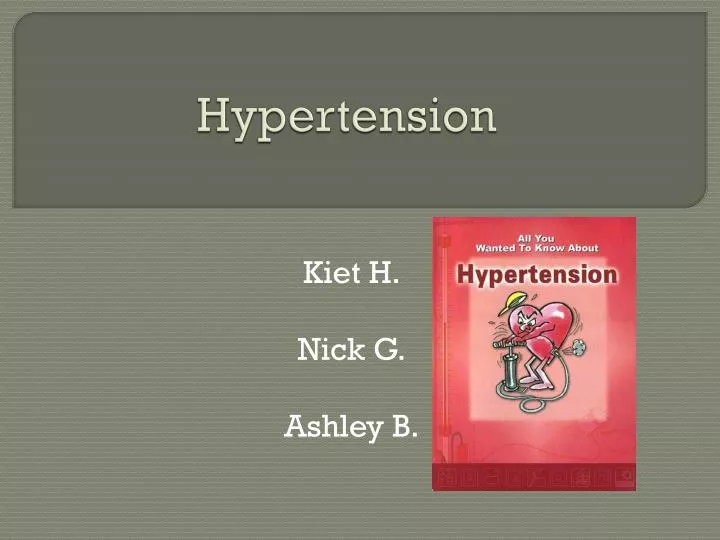 hypertension