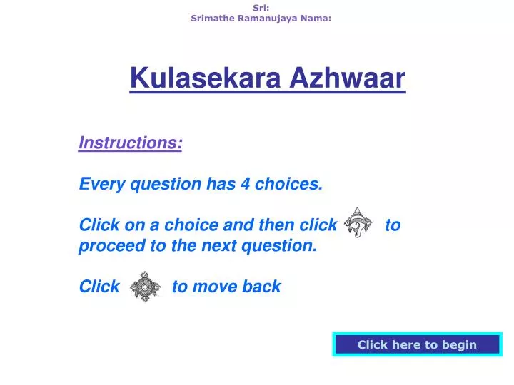 kulasekara azhwaar