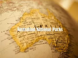 Australian National Parks