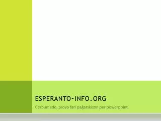 esperanto-info