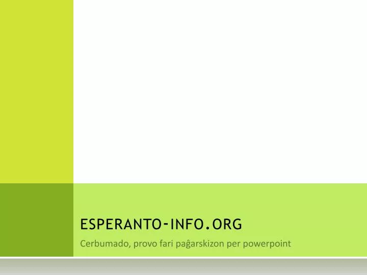 esperanto info org