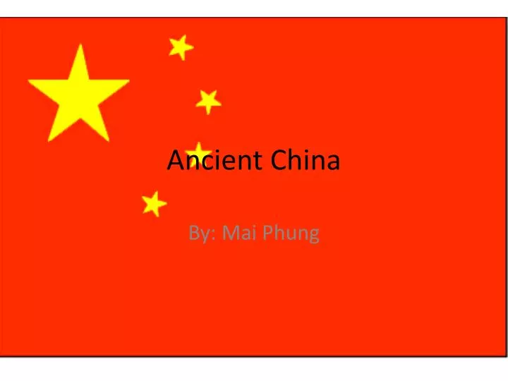 ancient china