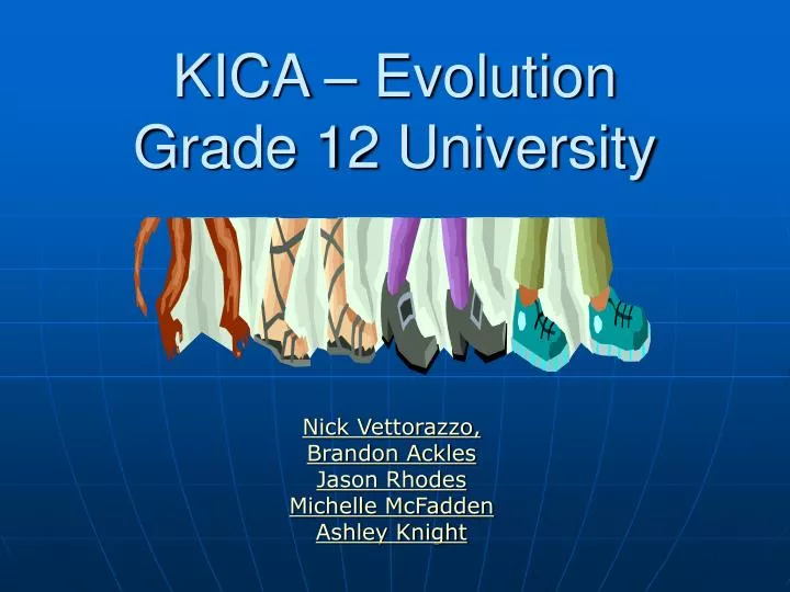 kica evolution grade 12 university