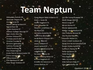 team neptun