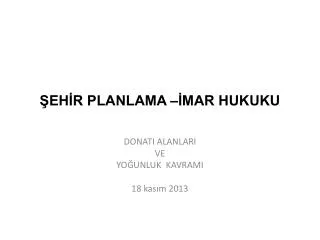 eh r planlama mar hukuku