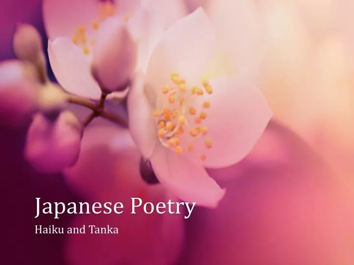 japanese poetry