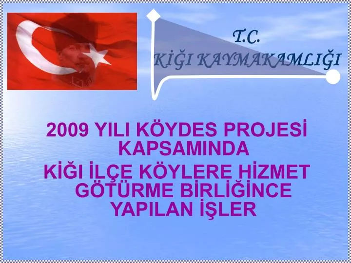 t c k i kaymakamli i