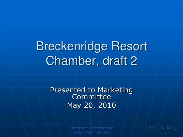 breckenridge resort chamber draft 2