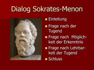 dialog sokrates menon