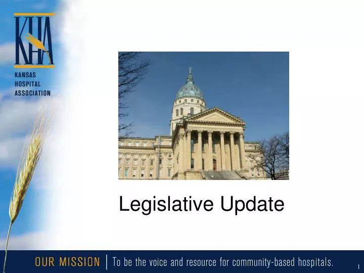 legislative update
