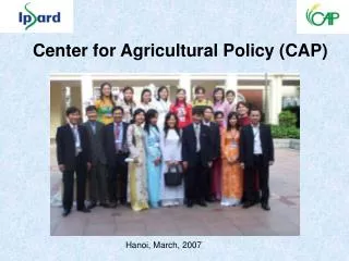 Center for Agricultural Policy (CAP)