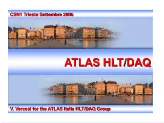 ATLAS HLT/DAQ