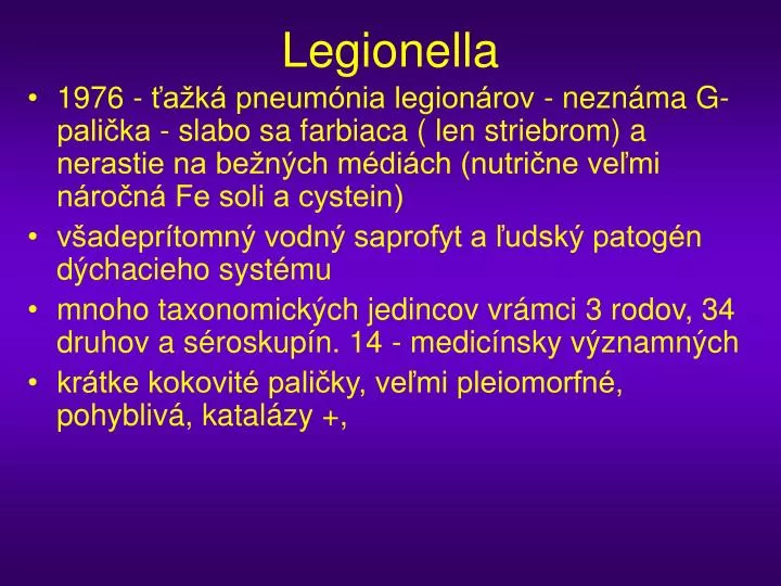 legionella