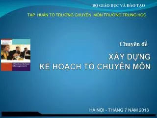 x y d ng k ho ch t chuy n m n