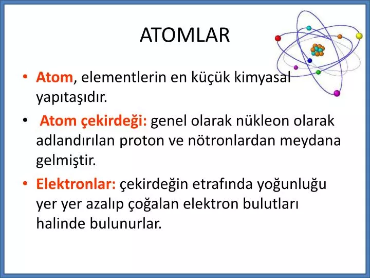 atomlar