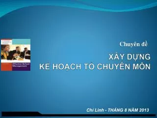 x y d ng k ho ch t chuy n m n