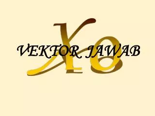 vektor jawab