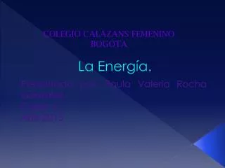 la energ a