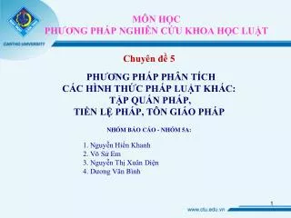 m n h c ph ng ph p nghi n c u khoa h c lu t