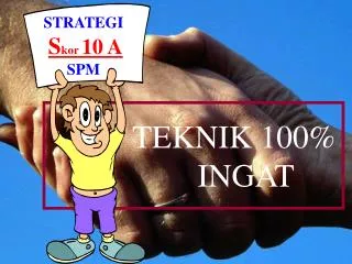 strategi s kor 10 a spm